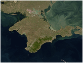 Description: File:Satellite image of Crimea.png
